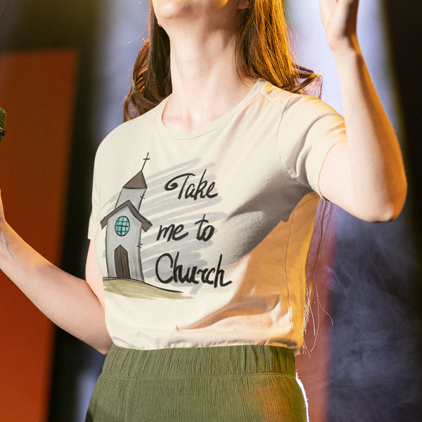 Bible Verses T-shirt, Church T-shirt, Take Me to Church T-shirt, Hand Drawn T-shirt
