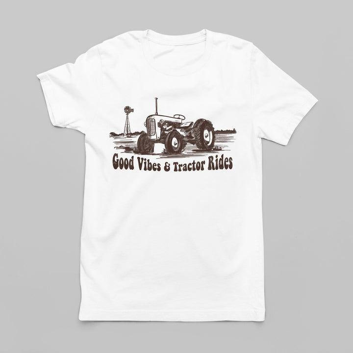 Good Vibes And Tractor Rides T-Shirt