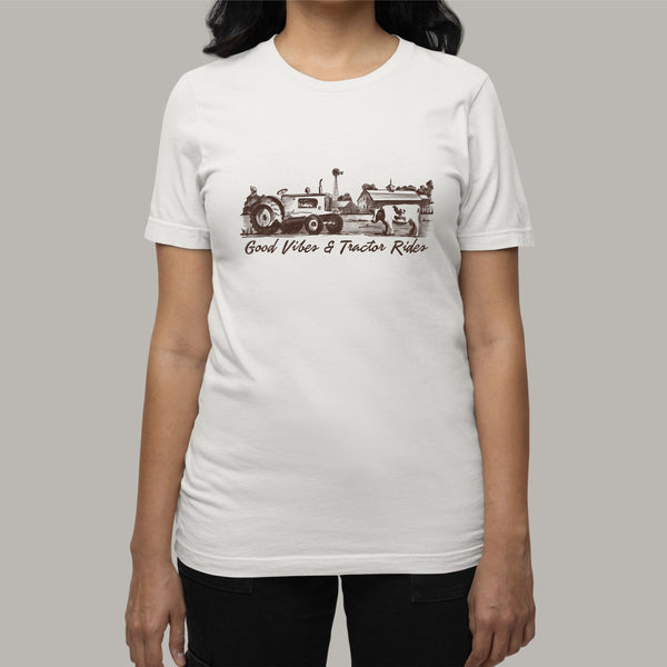 Tractor Rides Farm T-Shirt