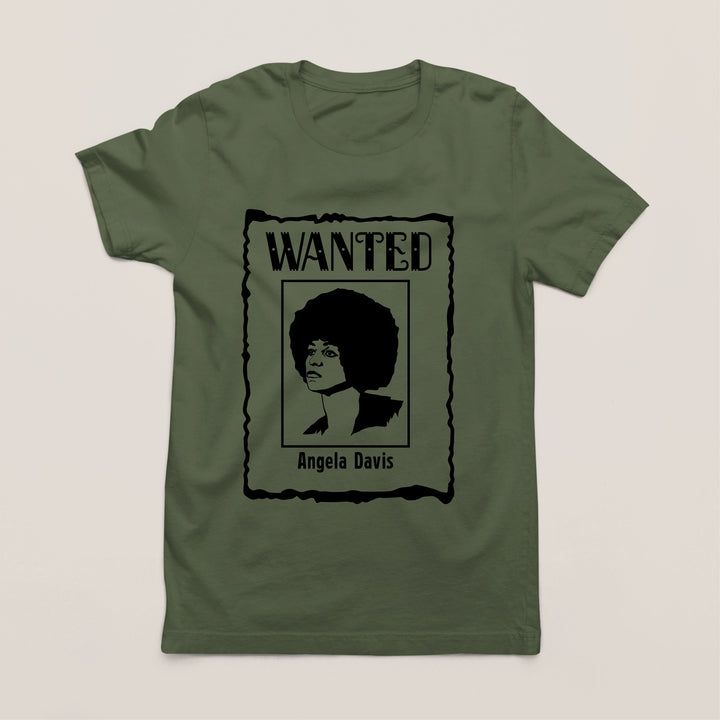 Angela Davis Wanted T-Shirt