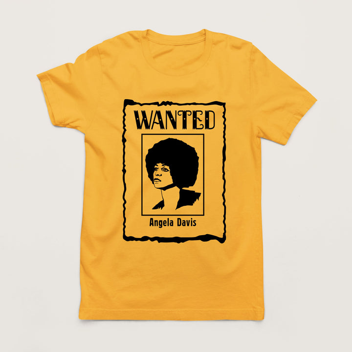 Angela Davis Wanted T-Shirt