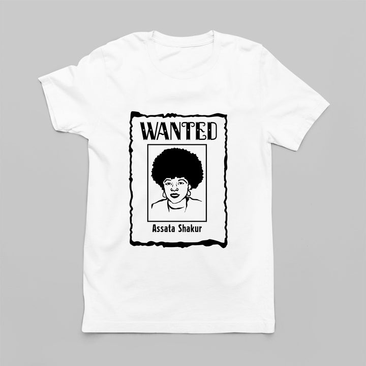 Wanted Assata Shakur T-Shirt