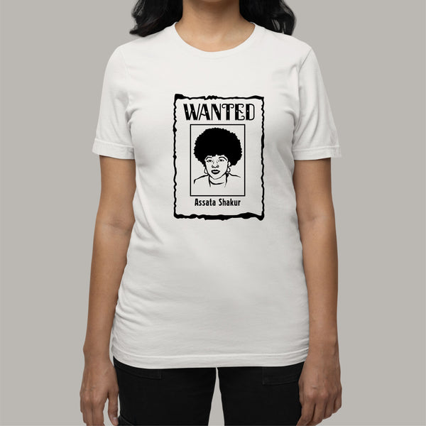 Wanted Assata Shakur T-Shirt