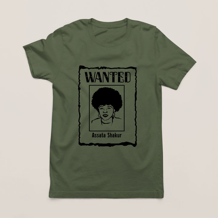 Wanted Assata Shakur T-Shirt