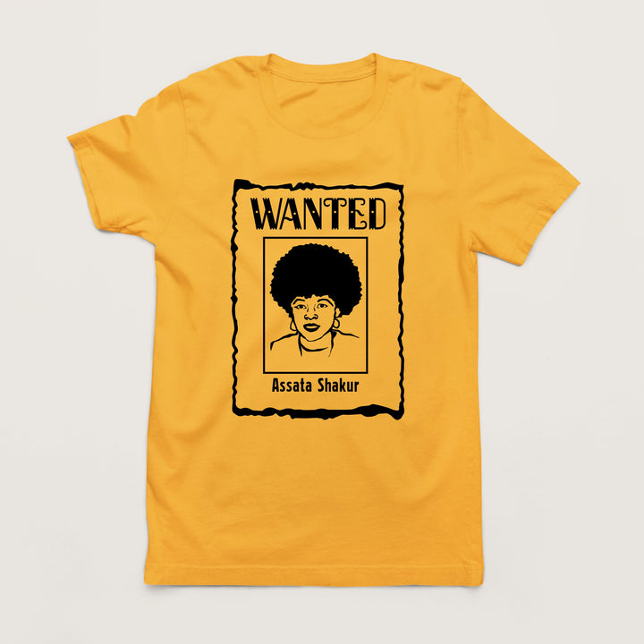 Wanted Assata Shakur T-Shirt