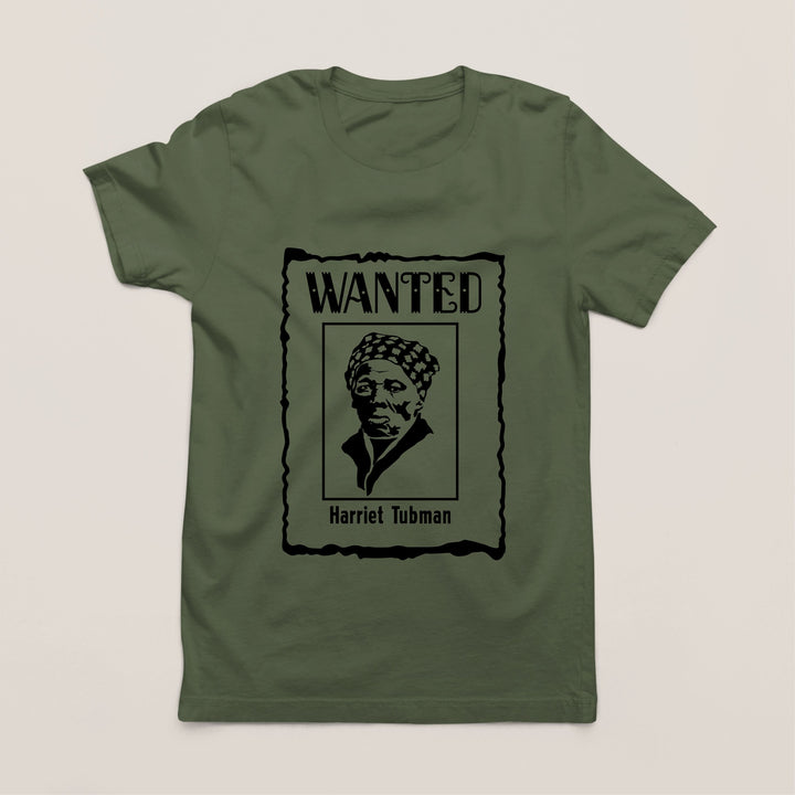 Wanted Harriet Tubman T-Shirt