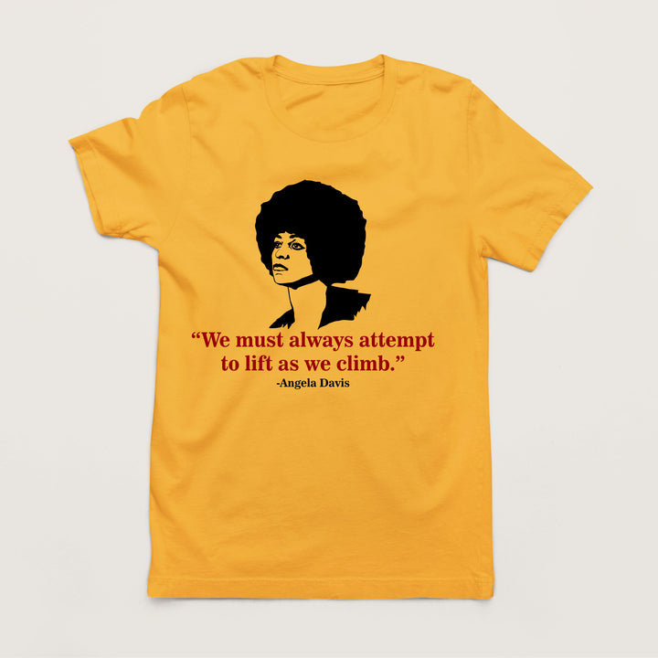 Angela Davis Inspirational Quote T-Shirt