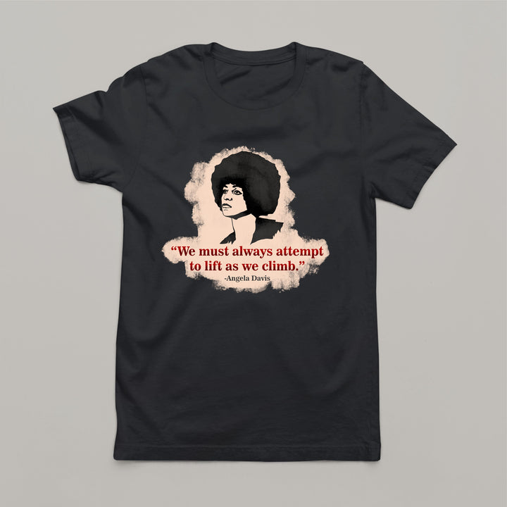 Angela Davis Inspirational Quote T-Shirt